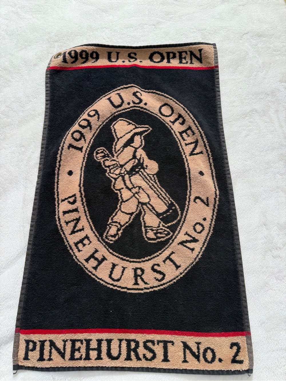 Vintage 1999 U.S. Open Pinehurst No. 2 USGA Member Golf Towel